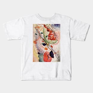 Aquarell print by Wassily Kandinsky Kids T-Shirt